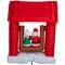 7ft. Animated Airblown® Inflatable Christmas Mr. & Mrs. Claus on Swing